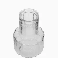 Ваза настольная стекло "Миниатюра" (набор 12 шт) 8-13 см, прозрачный