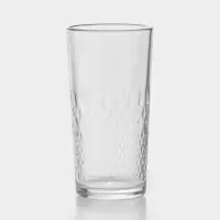Стакан &laquo;Геометрия&raquo;, 230 мл, стекло, прозрачный