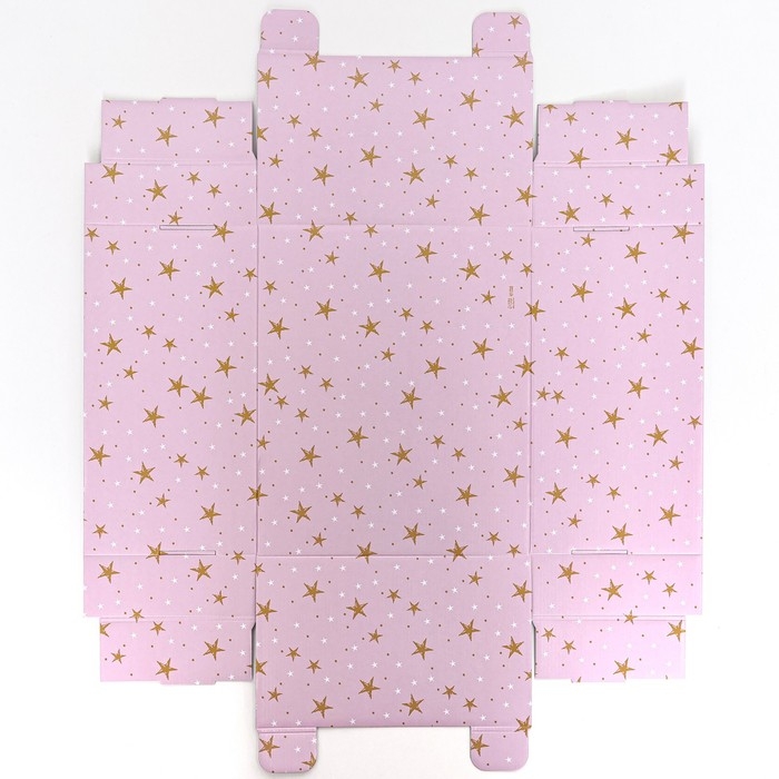 Складная коробка Складная коробка "Звёзды", 31,2 х 25,6 х 16,1 см