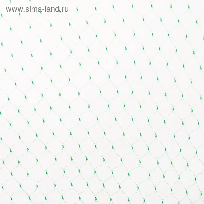 Сетка садовая, 2 &times; 5 м, ячейка 1.5 &times; 1.5 см, пластиковая, зелёная, Greengo