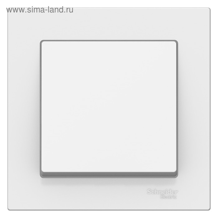 Выключатель SE ATLASDESIGN, 10 А, 1 клавиша, IP20, скрытый, белый, ATN000112 Выключатель SE ATLASDESIGN, 10 А, 1 клавиша, IP20, скрытый, белый, ATN000112