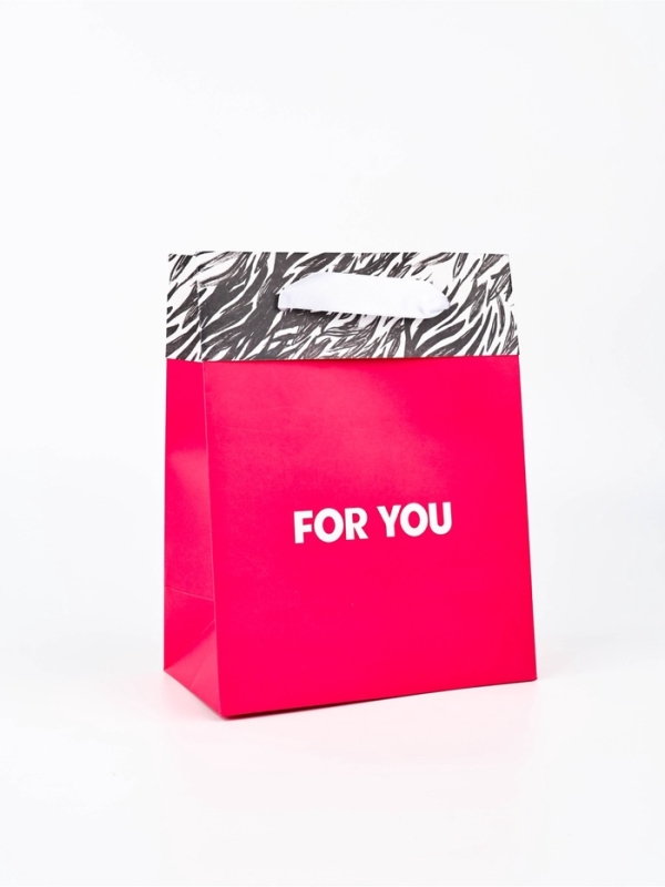 Пакет ламинированный двухсторонний &laquo;Для тебя&raquo;, MS 18 &times; 23 &times; 10 см