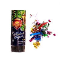 Новогодняя хлопушка пружинная &laquo;С Новым годом&raquo;, 11 см