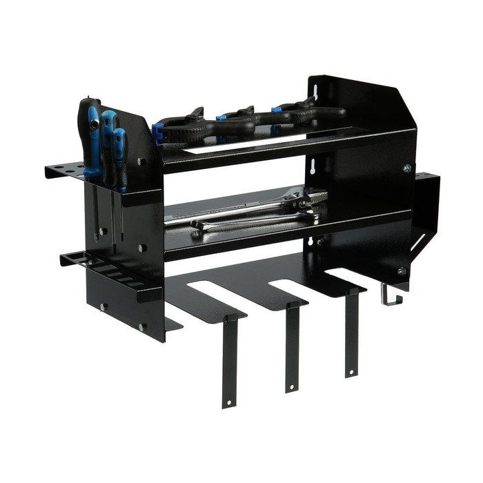 Полка металлическая ТУНДРА, для электроинструмента, шги, отверток и прочего инструмента