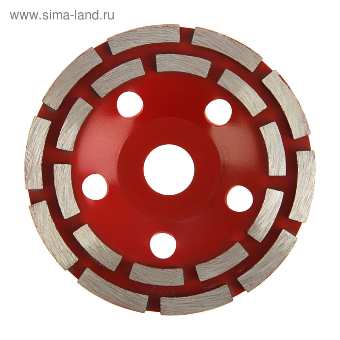 Чашка алмазная зачистная ЛОМ, двухрядная, 125 мм Чашка алмазная зачистная ЛОМ, двухрядная, 125 мм