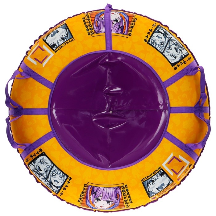 Тюбинг-ватрушка Winter Star &laquo;Аниме&raquo;, диаметр чехла 107 см