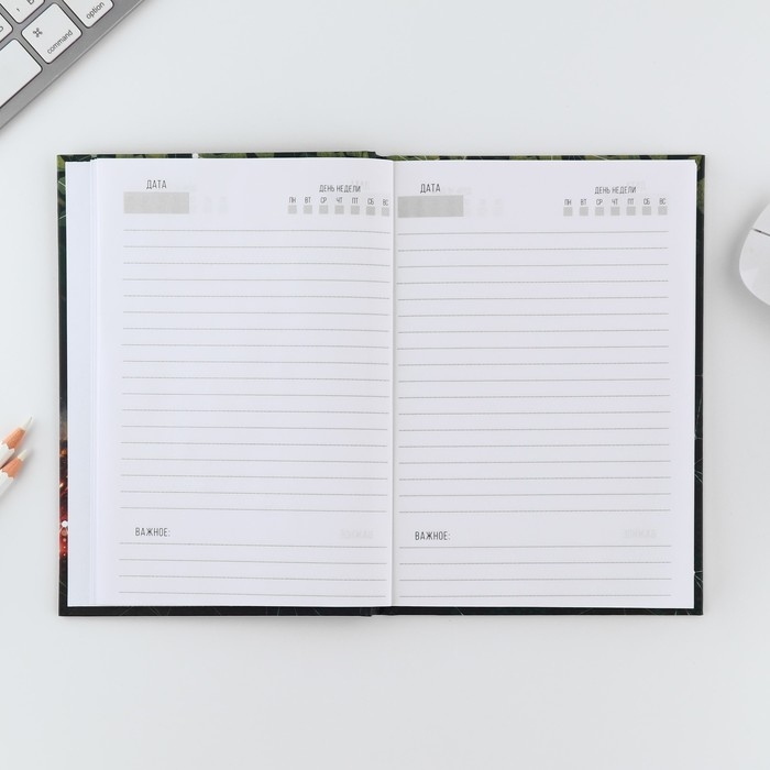 Подарочный набор Подарочный набор "23 февраля танк": ежедневник 80 листов и ручка