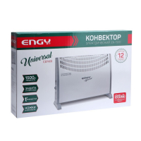 Обогреватель ENGY EN-1500 Universal, конвекторный, 1500 Вт, 15 м&sup2;, белый
