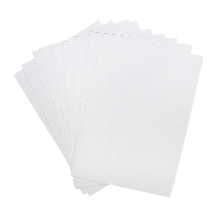 Картон белый А4, 8 листов, Calligrata, мелованный, плотность 240 г/м2, МИКС