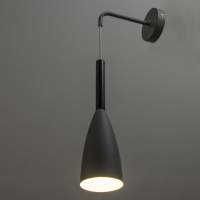 Бра "Капля" Е27 40Вт серый 10х10х35-135см Бра "Капля" Е27 40Вт серый 10х10х35-135см