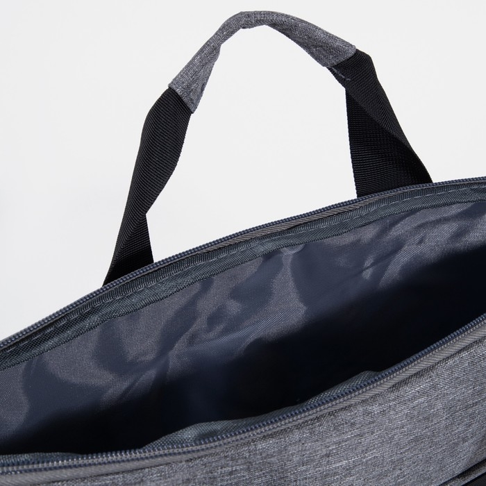 Сумка для ноутбука, цвет серый