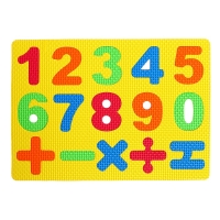 Коврик-пазл &laquo;Яркие цифры&raquo;, цвета МИКС