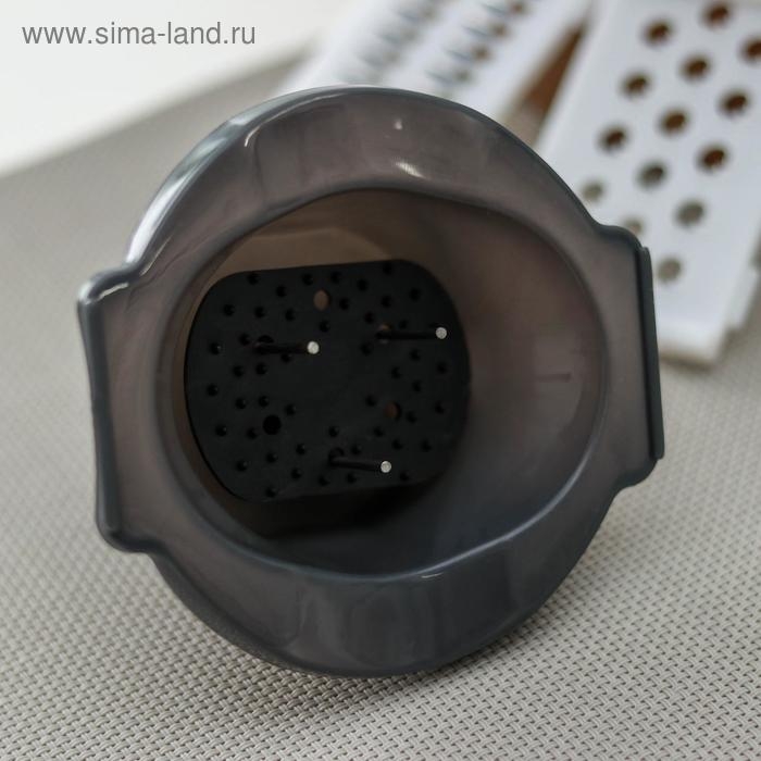 Многофункциональная овощерезка &laquo;Маджестик&raquo;, со сливной корзиной, 22,3&times;13,5&times;22,5 см, цвет бело-серый