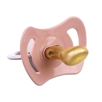 Соска - пустышка латексная ортодонтическая &laquo;Нежность&raquo;, от 6 мес., цвет розовый