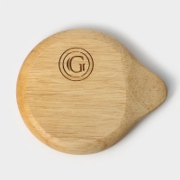 Подставка под ложку, 11,5×13,5×2,5 см, гевея Подставка под ложку, 11,5×13,5×2,5 см, гевея