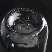 Банка для сыпучих продуктов &laquo;Аксис&raquo;, 500 мл, стеклянная, розовая крышка, Иран