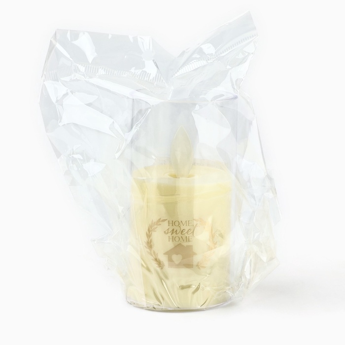 Свеча светодиодная, мод. СВ-23 «Sweet home», 5,3 х 10,5 см. Свеча светодиодная, мод. СВ-23 «Sweet home», 5,3 х 10,5 см.