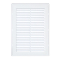 Решетка вентиляционная "КосмоВент" ЛР185, 185 х 255 мм, с сеткой, разъемная