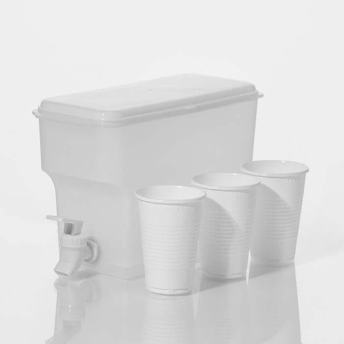 Диспенсер для напитков &laquo;Старк&raquo;, 3 л, цвет белый