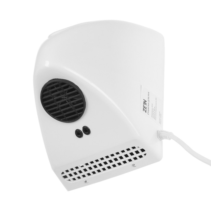 Сушилка для рук ZEIN HD226, 0.85 кВт, 140х150х215 мм, белая Сушилка для рук ZEIN HD226, 0.85 кВт, 140х150х215 мм, белая