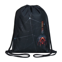 Мешок для обуви 435 х 360 мм, Stavia (плотность 600D с водоотталкивающей ПУ-пропиткой) "Паук"