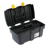 Ящик для инструмента ТУНДРА, 13", 330 х 177 х 155 мм, пластиковый, подвижный лоток Ящик для инструмента ТУНДРА, 13", 330 х 177 х 155 мм, пластиковый, подвижный лоток