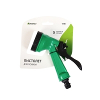 Пистолет для полива, 5 режимов, быстросъёмное соединение, рр&minus;пластик, Greengo