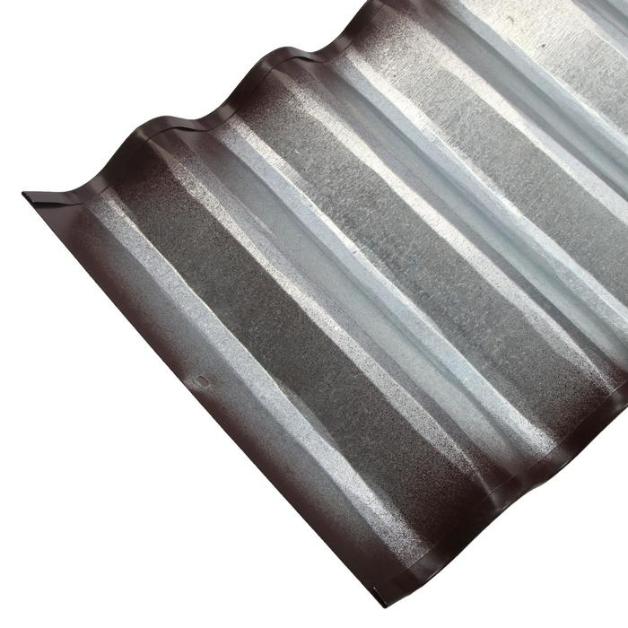 Ограждение для клумбы, 110 &times; 24 см, коричневое, &laquo;Волна&raquo;, Greengo