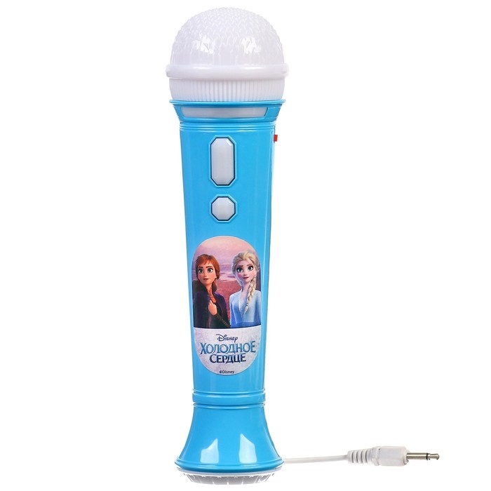 Микрофон музыкальный &laquo;Эльза и Анна&raquo;, звук, свет