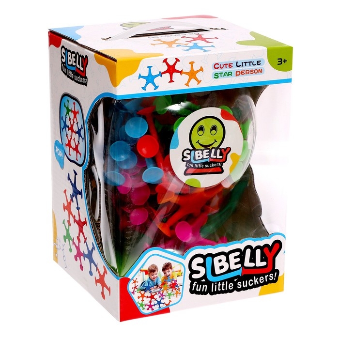 Конструктор &laquo;Забавные присоски&raquo;, 30 деталей