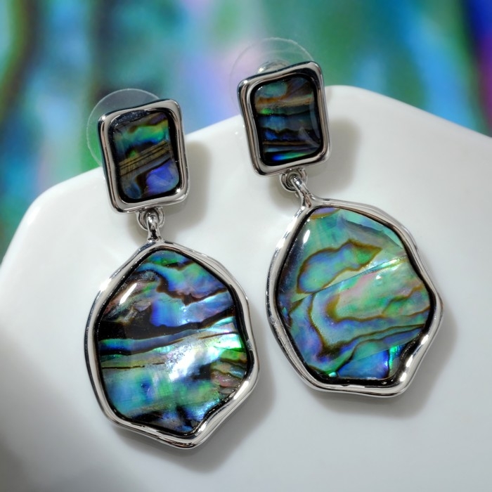 Серьги &laquo;Галиотис&raquo; абстракт