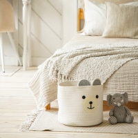 Корзина для хранения плетёная ручной работы SL Home, 35&times;35&times;30 см