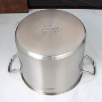 Кастрюля &laquo;Общепит&raquo;, 9 л, d=24 см, h=20 см, капсульное дно, индукция