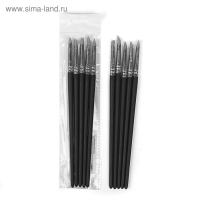 Набор кистей латекс 5 штук, маленькие