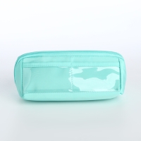 Косметичка на молнии, цвет зелёный Косметичка на молнии, цвет зелёный