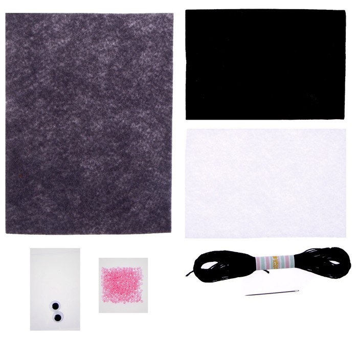 Набор для шитья. Игрушка из фетра своими руками &laquo;Енот&raquo;