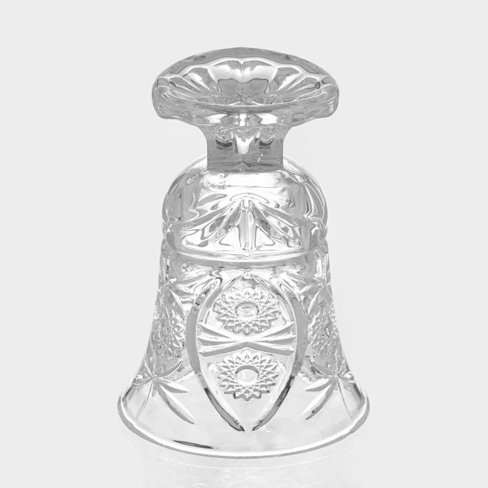 Набор рюмок стеклянных «Ледяная звезда», 40 мл, 5,5×7,5 см, 6 шт Набор рюмок стеклянных «Ледяная звезда», 40 мл, 5,5×7,5 см, 6 шт