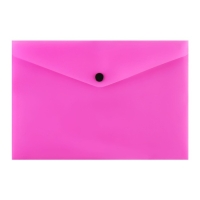 Набор папок-конвертов на кнопке 12 штук, А5, 150 мкм, Calligrata Neon, полупрозрачные, неоновый микс Набор папок-конвертов на кнопке 12 штук, А5, 150 мкм, Calligrata Neon, полупрозрачные, неоновый микс