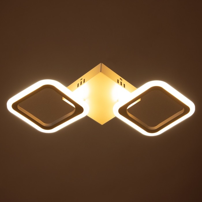 Люстра "Геометрия" LED 80Вт Белый 2700-6400к 48х23х5