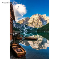 Картина на подрамнике "Горное озеро" 50*100 см Картина на подрамнике "Горное озеро" 50*100 см