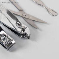 Набор маникюрный «Фрукты», 6 предметов, в футляре, рисунок МИКС Набор маникюрный «Фрукты», 6 предметов, в футляре, рисунок МИКС