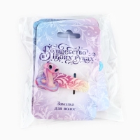 Заколка для волос новогодняя, на Новый год, микс Заколка для волос новогодняя, на Новый год, микс