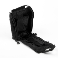 Подсумок медицинский, тактический, черный, 15 х 20 см