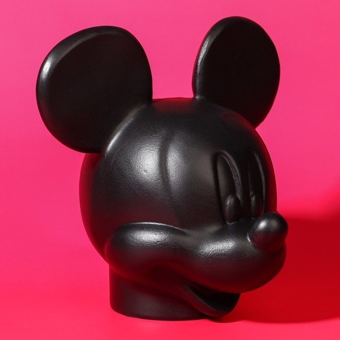 Копилка Микки Маус, гипс, 16х14х13 см, черный, DISNEY Копилка Микки Маус, гипс, 16х14х13 см, черный, DISNEY