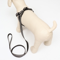 Комплект амуниции светоотражающий, размер S, ОГ 35-60 см, стропа 1,5 см, серый Комплект амуниции светоотражающий, размер S, ОГ 35-60 см, стропа 1,5 см, серый