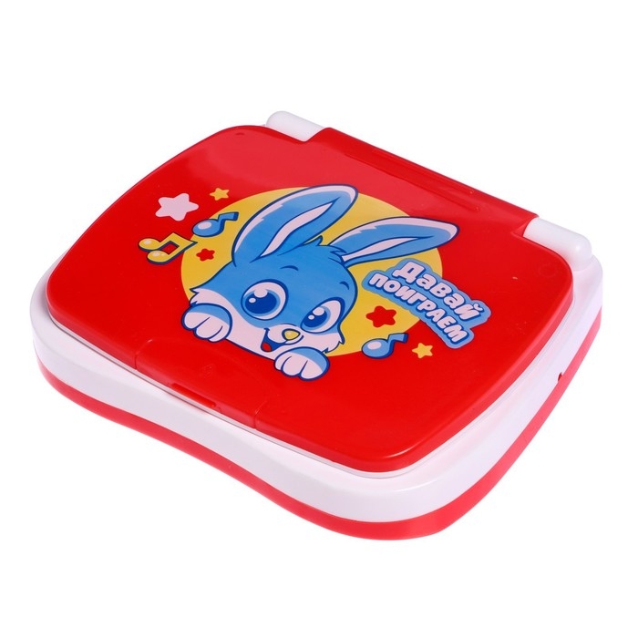 Обучающая игрушка &laquo;Умный компьютер&raquo;, цвет красный