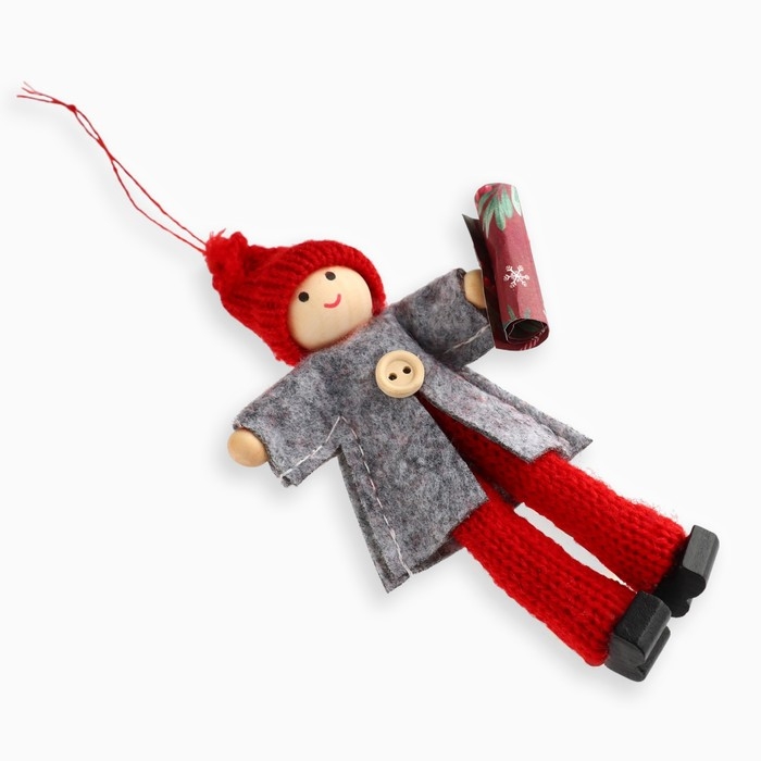 Новый год: Ёлочная игрушка новогодняя &laquo;Приятные события&raquo;, 14 х 7 х 3 см