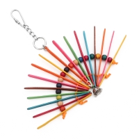 Игрушка для птиц "Веер" с колокольчиком, разноцветная, 20 х 20 см Игрушка для птиц "Веер" с колокольчиком, разноцветная, 20 х 20 см