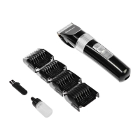 Машинка для стрижки Sakura SA-5177BK, 4 насадки, 3/6/9/12 мм, керамика, АКБ, чёрная Машинка для стрижки Sakura SA-5177BK, 4 насадки, 3/6/9/12 мм, керамика, АКБ, чёрная