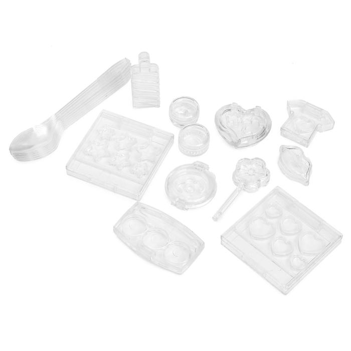 Набор для опытов Make Up &laquo;Создай свой бальзам для губ&raquo;, 22 формочки